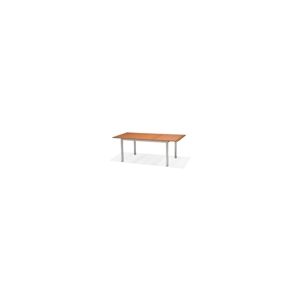 Stôl záhradný obdĺžnikový- hliník/drevo ► POSLEDNÝ 1 KUS