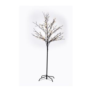 Stromček s kvetmi 200 LED - teplá biela