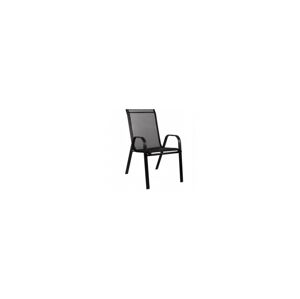 Záhradná stolička RAMADA čierna